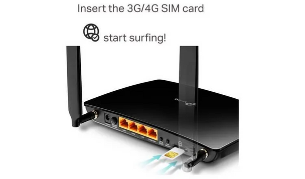 TP-Link Archer MR200 V 5.0 Dual Band WiFi Router With 4G LTE AC750