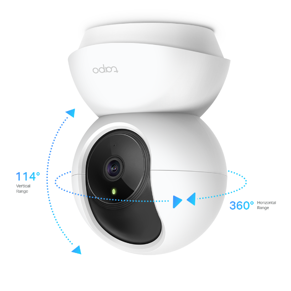 TP-Link Tapo C200 V2.0 Indoor WiFi FHD NightVision CCTV Security Camera - White