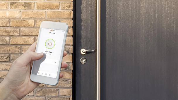 Bold SX-33 Smart Cylinder + Bold Connect Smart Lock Security Door Kit