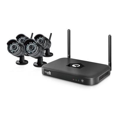 HomeGuard 8 Channel Wireless NVR 1TB CCTV Security System & 4 x 1080p Cameras
