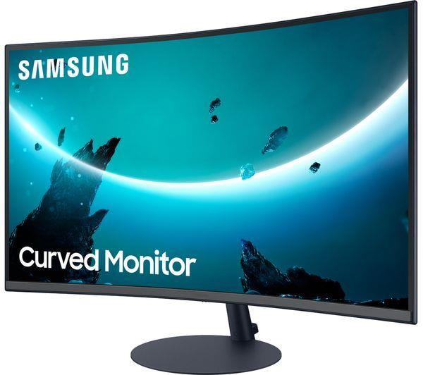 Samsung C32T550 32" FHD 1080p 75Hz Curved LED Monitor HDMI VGA DisplayPort