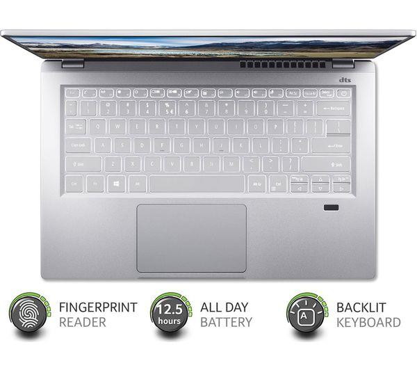Acer Swift 3 14" FHD Laptop Windows 10 AMD Ryzen 5 5500U 8GB RAM 1TB SSD