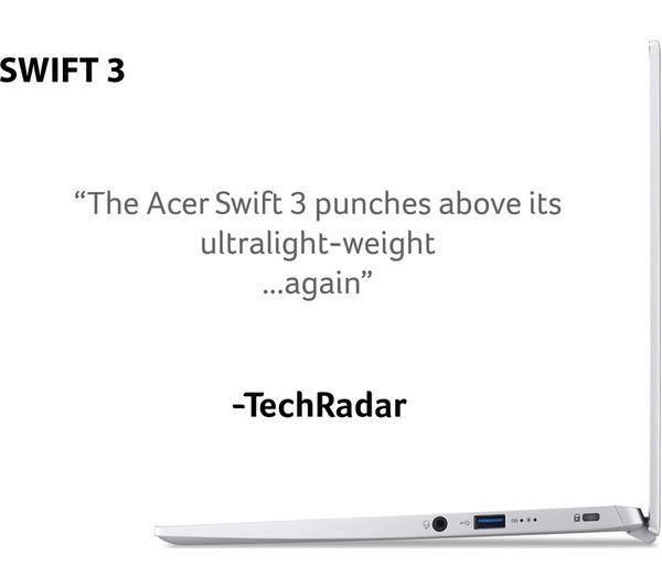 Acer Swift 3 14" FHD Laptop Windows 10 AMD Ryzen 5 5500U 8GB RAM 1TB SSD