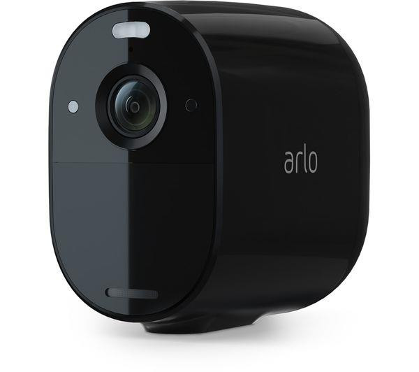 Arlo Essential Spotlight Full HD 1080p WiFi CCTV Security Camera - Black