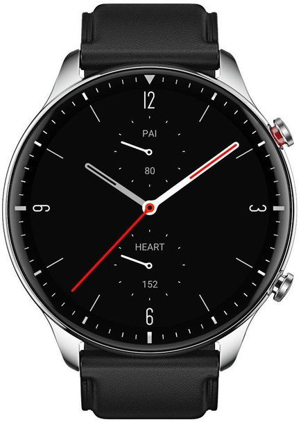 Amazfit GTR 2 1.39" AMOLED Health & Fitness Tracker Smart Watch - Classic Black