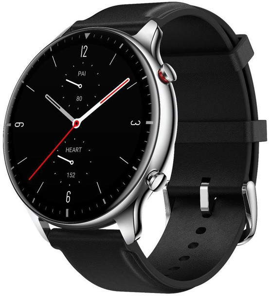 Amazfit GTR 2 1.39" AMOLED Health & Fitness Tracker Smart Watch - Classic Black