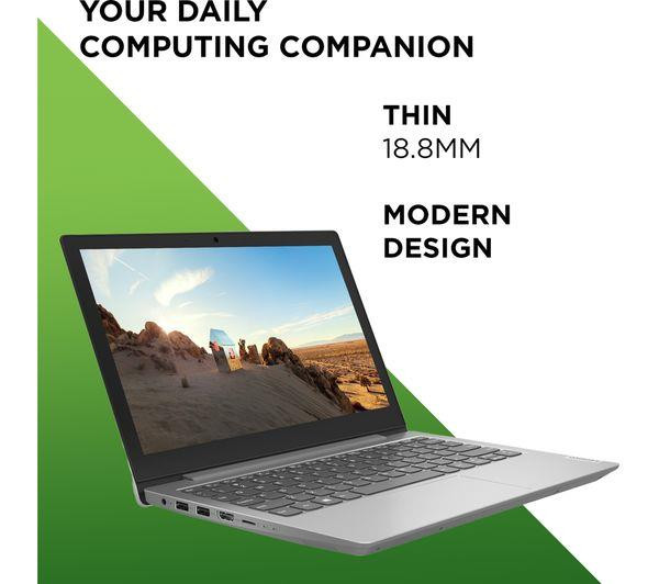 Lenovo IdeaPad Slim 1i 11.6" Laptop Intel Celeron N4020 4GB 64GB eMMC Grey
