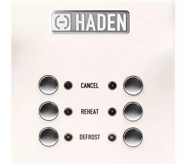 Haden Heritage 194220 4 Slice Toaster With Reheat & Defrost - Ivory White