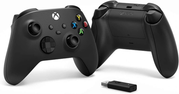 Microsoft Xbox Series X / S PC Wireless Controller With Adapter - Black
