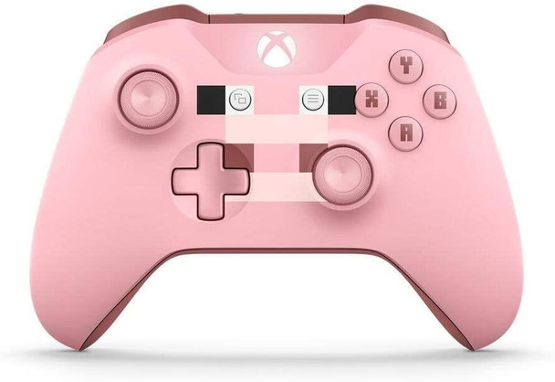 Microsoft Xbox One Bluetooth Wireless Minecraft Pig Controller Pink
