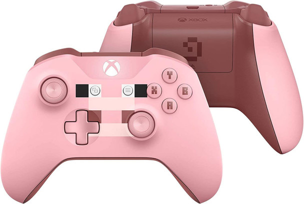 Microsoft Xbox One Bluetooth Wireless Minecraft Pig Controller Pink