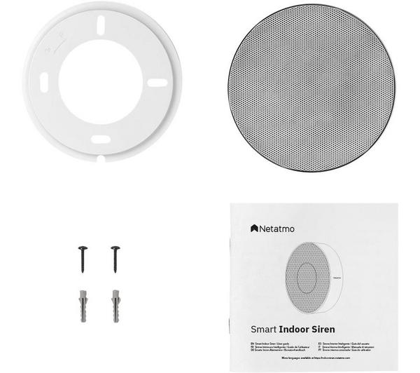 Netatmo Smart Indoor Siren Wireless Alarm Add On Kit For Smart Camera
