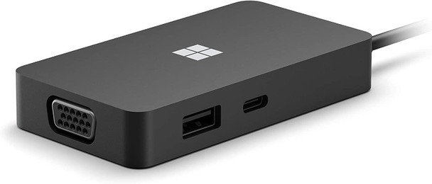 Microsoft USB-C Travel Hub Docking Station Black USB-C VGA HDMI GigE