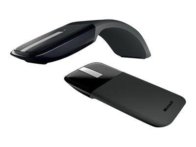 Microsoft Surface Arc Touch Mouse Bluetrack Wireless 2.4Ghz Ambidextrous - Black