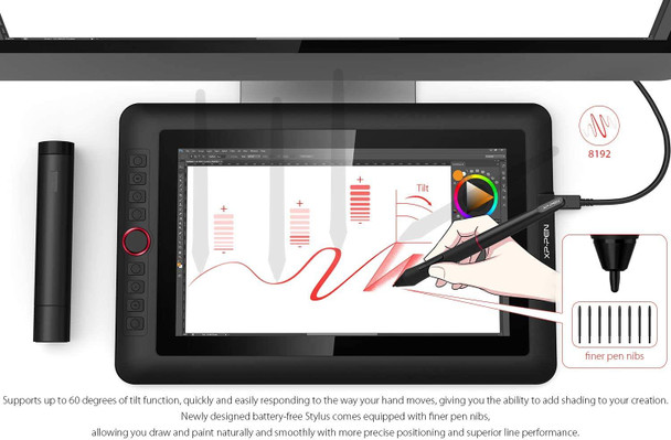 XP-PEN Artist 13.3 Pro 13.3" Full HD Graphics Drawing Tablet & Pen