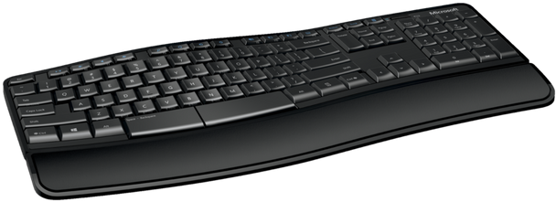 Microsoft Sculpt Comfort Wireless Keyboard & Mouse Desktop Set Black US Layout