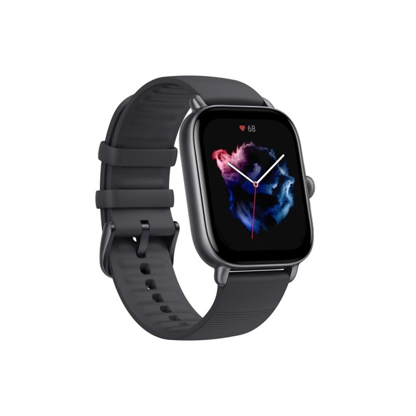 Amazfit GTS 3 Health & Fitness Smart Watch - Graphite Black