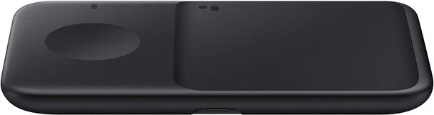 Samsung Qi Fast Wireless Charger Duo Black For Phone & Watch Without Adapter