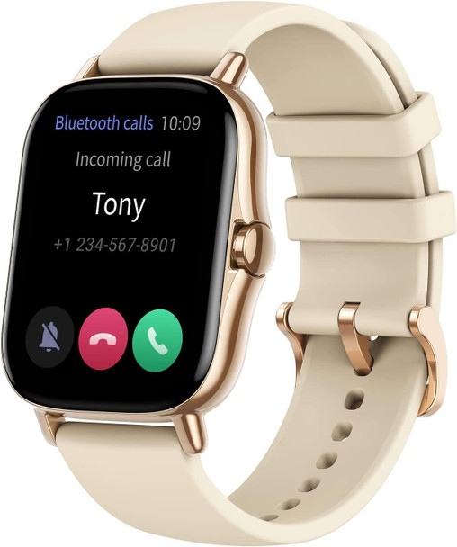 Amazfit GTS 2 Health & Fitness GPS Smart Watch With Alexa Gold
