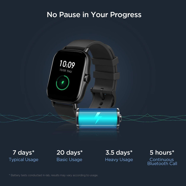 Amazfit GTS 2 Health & Fitness GPS Smart Watch With Alexa Black
