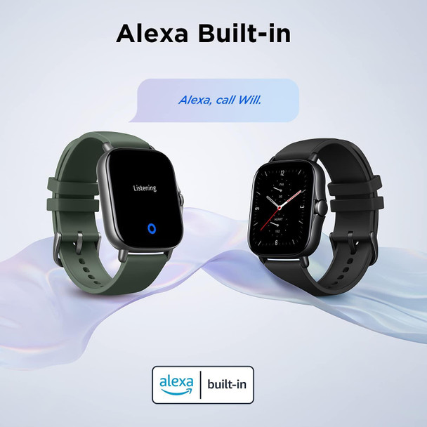 Amazfit GTS 2e Health & Fitness GPS Smart Watch - Moss Green