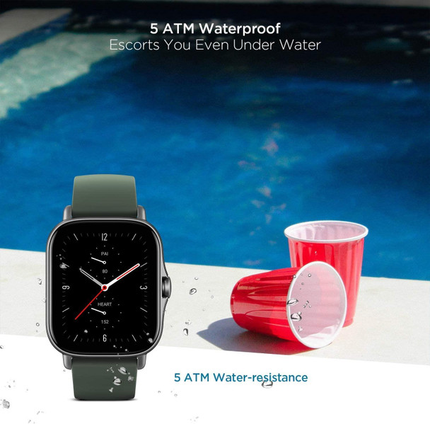 Amazfit GTS 2e Health & Fitness GPS Smart Watch - Moss Green