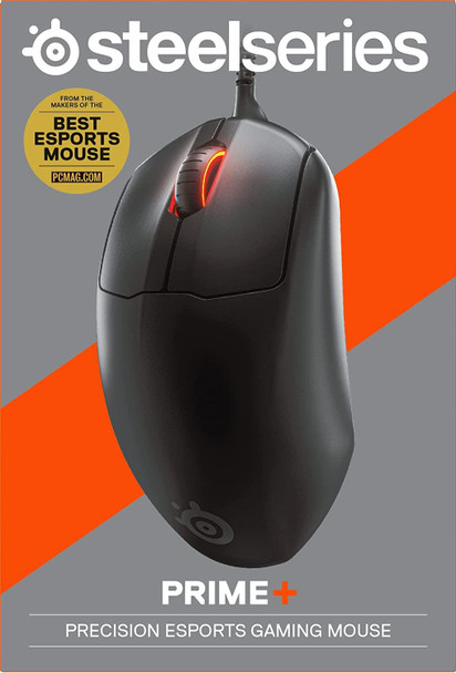 SteelSeries Prime+ TrueMove Pro+ Optical Wired Gaming Mouse Black