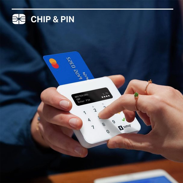 SumUp Air Wireless Card Reader - Contactless + Chip & Pin