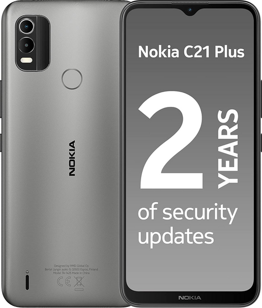 Nokia C21+ 6.5" 2GB / 32GB 4G Unlocked & Dual Sim Free Smart Phone Grey