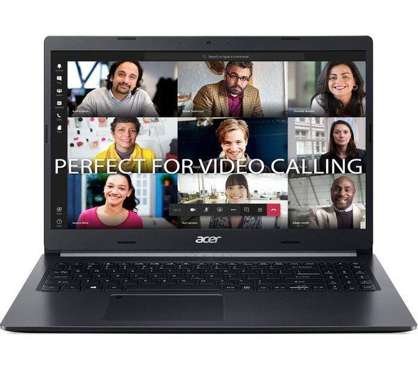 Acer Aspire 5 15.6" Laptop AMD Ryzen 5 5500U 8GB RAM 512GB SSD Black