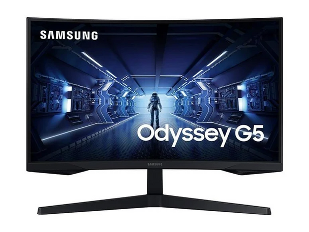 Samsung Odyssey G5 27" QHD 2560 x 1440 144Hz VA Gaming Monitor Black