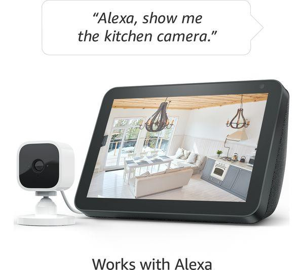 Amazon Blink Mini Full HD 1080p WiFi Plug-In Security Camera 2 Cameras