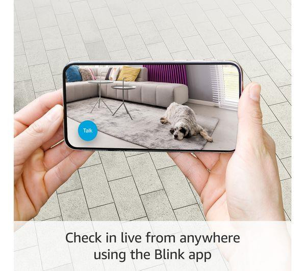Amazon Blink Mini Full HD 1080p WiFi Plug-In Security Camera 2 Cameras