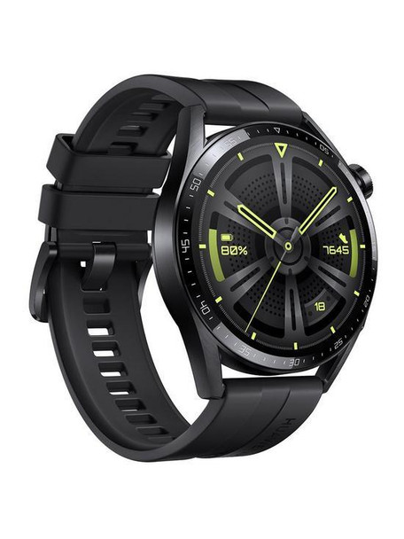 Huawei Watch GT3 Active 46mm Health & Fitness GPS Smart Watch Black
