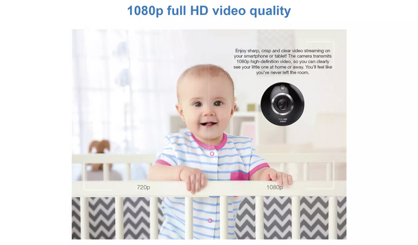 VTech 7764 Smart Video 7 inch Display Full HD Baby Monitor