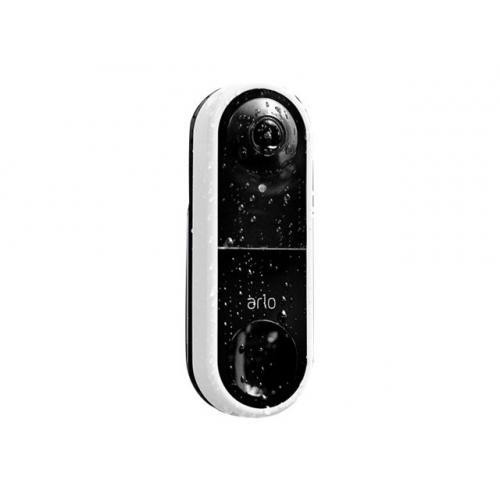 Arlo Full HD 1080p HDR Wired Video Doorbell Security Camera With 2-Way Audio