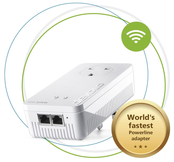 Devolo Magic 2 WiFi Next Add-on WiFi Extender Adapter - Up To 2400Mbps