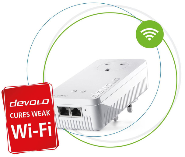 Devolo Magic 2 WiFi Next Add-on WiFi Extender Adapter - Up To 2400Mbps