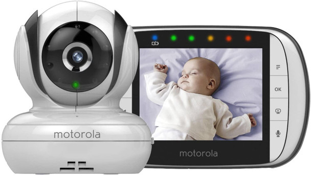Motorola MBP36S Digital Video Baby Monitor - Colour LCD 3.5" Display