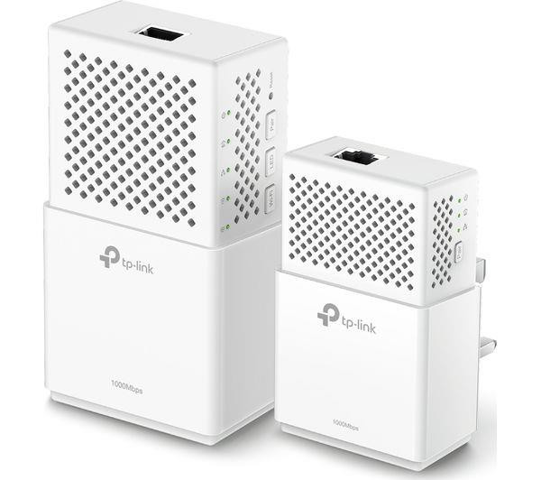 TP-LINK TL-WPA7510 WiFi Dual-Band Powerline Adapter Kit - Up to 1000 Mbps