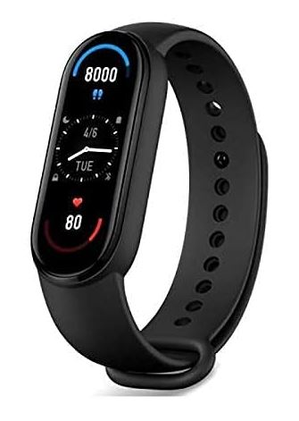Xiaomi Mi Smart Band 6 1.56" AMOLED Fitness Tracker - Black