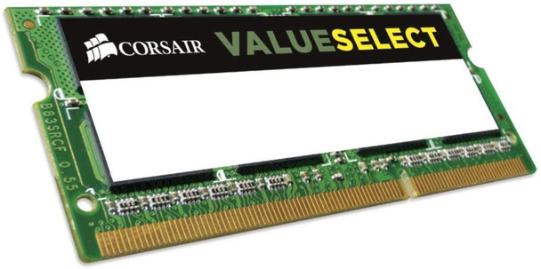 Corsair Value Select SODIMM 4GB (1x4GB) DDR3L RAM 1600MHz C11 Laptop Memory
