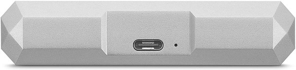 LaCie USB 3.0/Type-C 1 TB Portable External Hard Disk Drive Silver