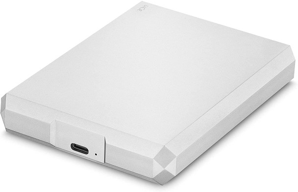 LaCie USB 3.0/Type-C 1 TB Portable External Hard Disk Drive Silver