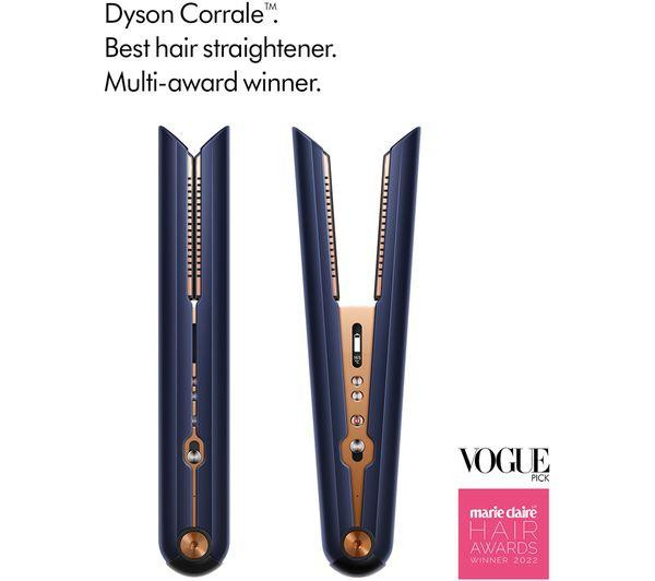 Dyson Corrale Cordless Hair Straightener Special Edition Set - Blue & Copper