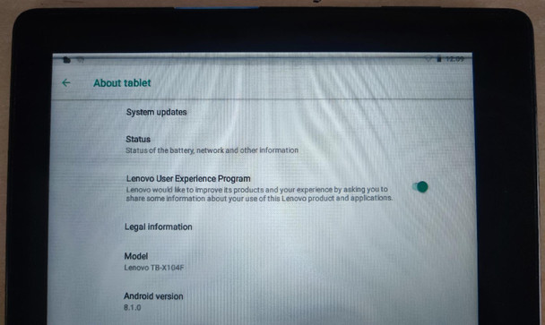 Lenovo Tab E10 10.1" HD 2GB / 32GB Quad Core Android WiFi Tablet Black