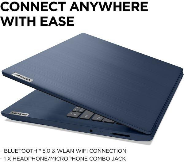 Lenovo IdeaPad 3i 14" FHD Laptop Intel Core i5 1135G7 8GB 256GB SSD Blue