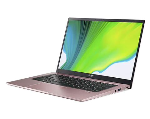 Acer Swift 1 SF114-34 14" Laptop Intel Pentium Silver N6000 4GB 128GB SSD Pink