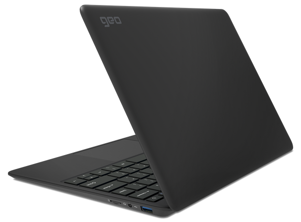 GeoBook 2e 12.5" HD Laptop Intel Celeron N3450 4GB 64GB eMMC Windows 10 Pro