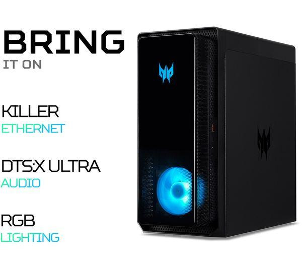 Acer Predator Orion 3000 PO3-640 Gaming PC Core i7 12700 16GB GeForce RTX 3070